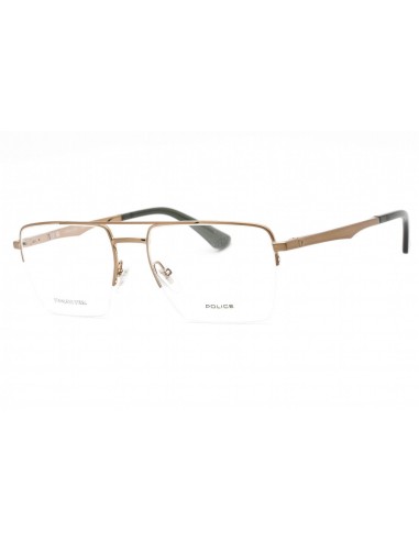 Police VPLG71M Eyeglasses la colonne vertébrale